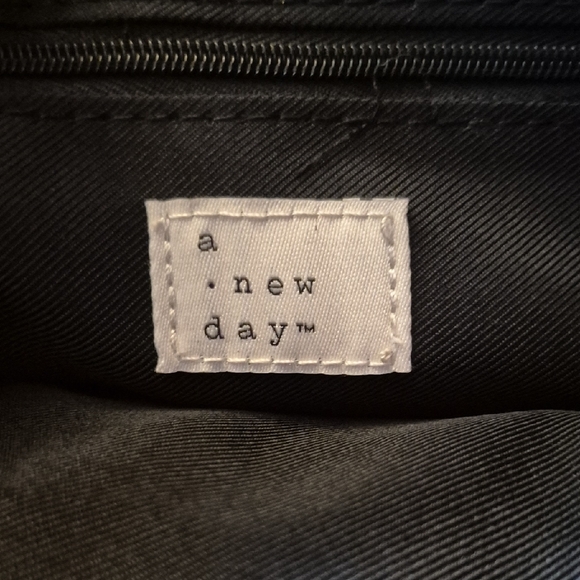 a new day Snake Print Satchel in Black and Brown - Picture 2 of 7